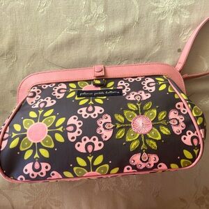 Petunia Pickle Bottom Pink and Green Bag